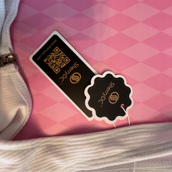 White Ribbed Bikini Set - Picture 7 of 8